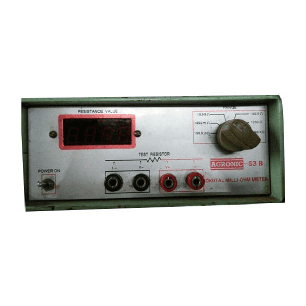 milli ohm meter